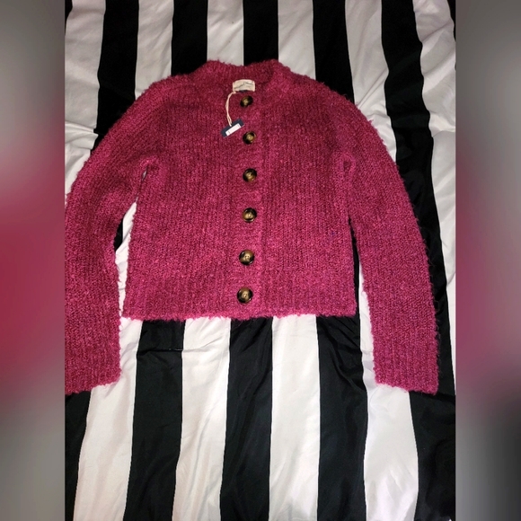 Universal Thread Maroon Cardigan (XS)(NWT) - Picture 1 of 5